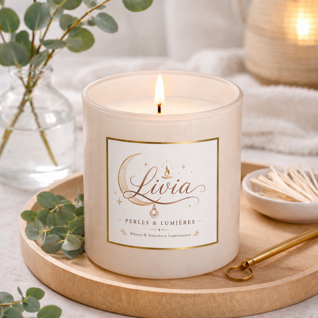 Bougie parfumée aux Noix de Coco